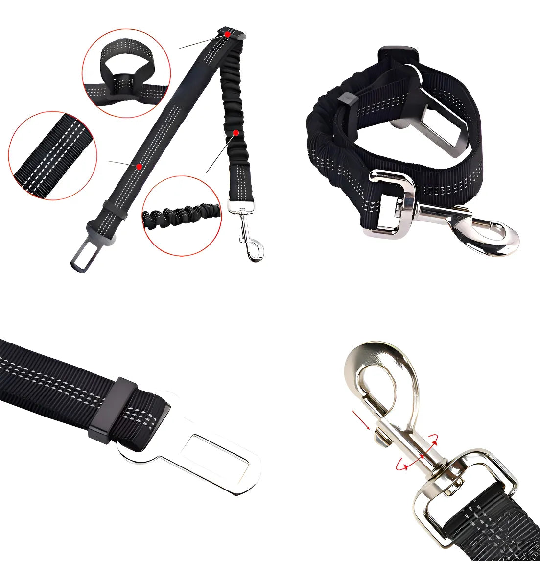 Correa Anti-Enredos Dúo + Correa de Coche GRATIS